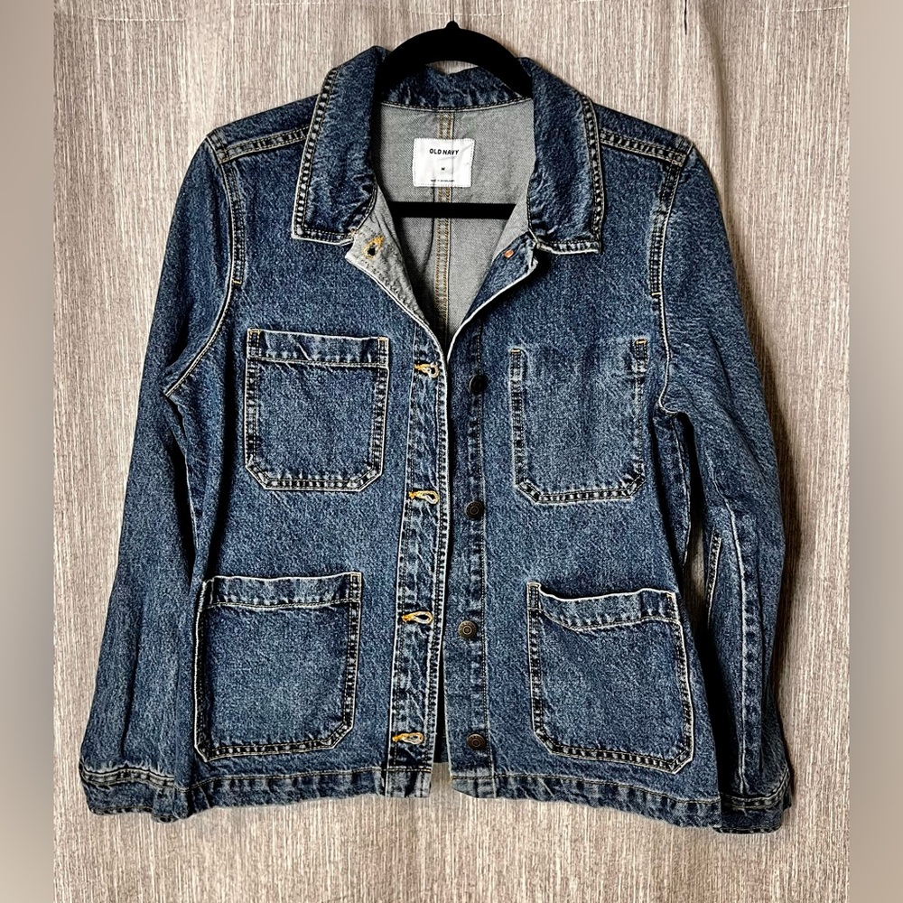 Old Navy Denim Chore Jacket Size M